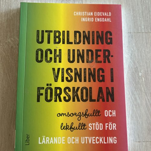Utbildning och undervisning i förskolan : omsorgsfullt och lekfullt stöd för lärande och utveckling (Upplaga 1)