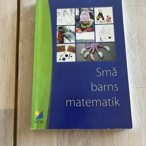 IMG_0052 Små barns matematik : erfarenheter från ett pilotprojekt med barn 1 - 5 år och deras lärare (Upplaga 1)